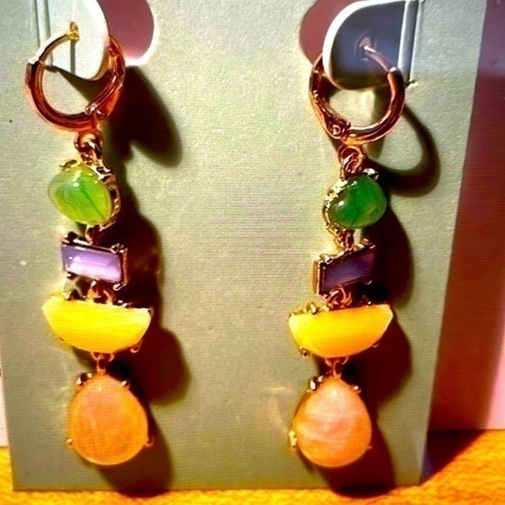 Boho Gemstone Earrings